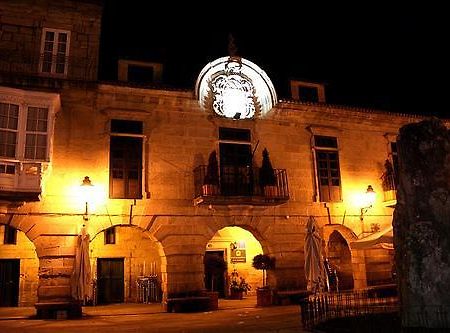 Hotel Pazo de Mendoza Baiona Exterior foto