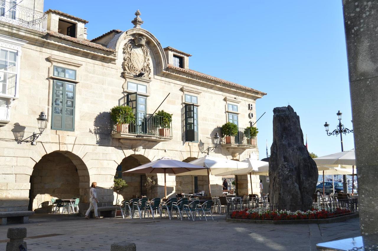 Hotel Pazo de Mendoza Baiona Exterior foto